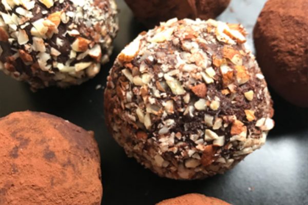 Avocado Cocoa Balls